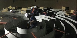 无功耗静电湿电除尘除雾器工作原理