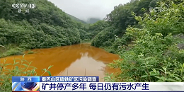 硫铁矿停产20年溪水仍是黄褐色,“牲畜都不能喝”